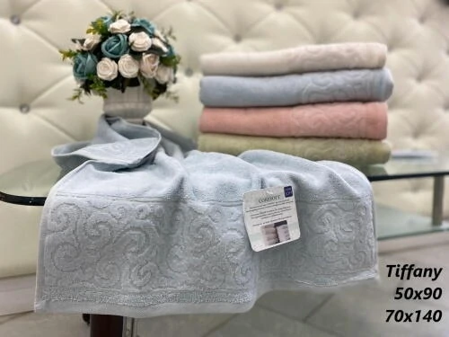 TIFFANY (бирюза) 70х130 Полотенце