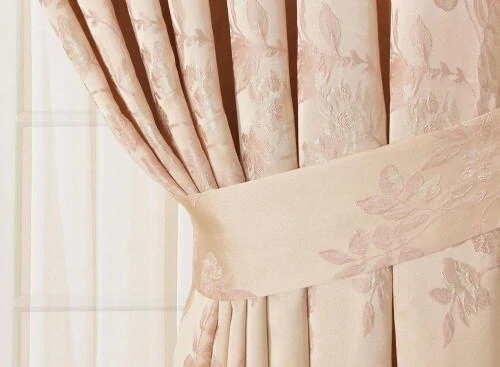 Кастория (роз) Шторы 260х300 (2шт)