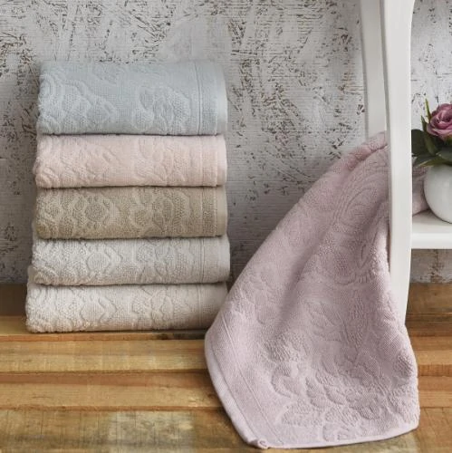 DAMASK (лиловое) 70x140 Пол. Махровое