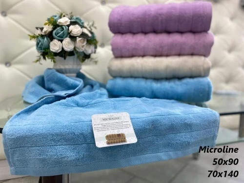MICROLINE (св.лав) 50х90 Полотенце Микрокоттон