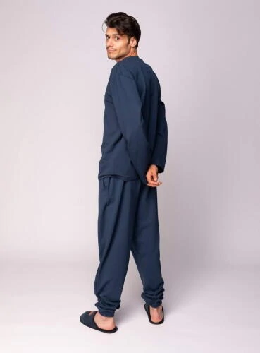 Дамиан (синяя) XL Пижама Мужская