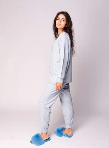 Бриджит (голубая) XL Пижама Женская