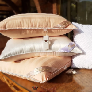 70*70 1,5 кг Mulberry AA Подушка Kingsilk Premium персиковая